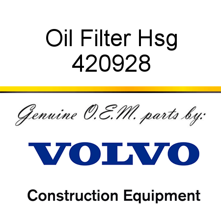 Oil Filter Hsg 420928
