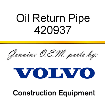 Oil Return Pipe 420937