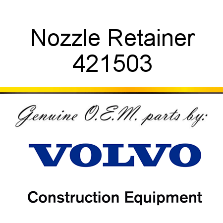 Nozzle Retainer 421503