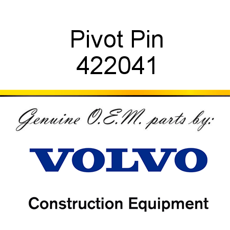 Pivot Pin 422041