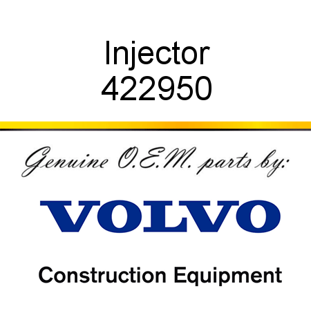 Injector 422950