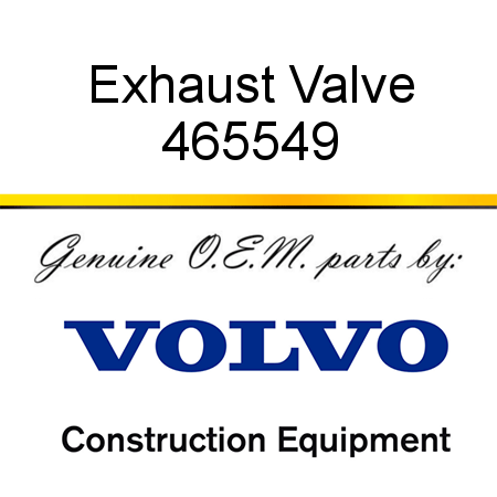 Exhaust Valve 465549