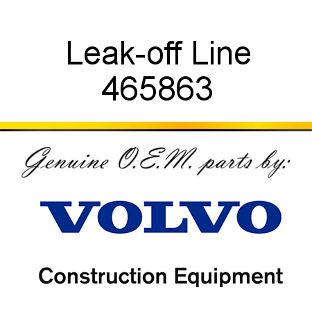 Leak-off Line 465863
