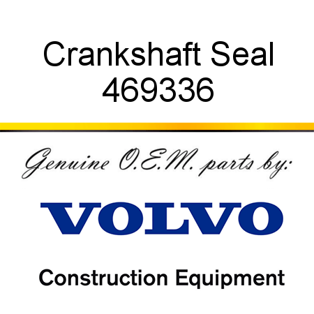Crankshaft Seal 469336