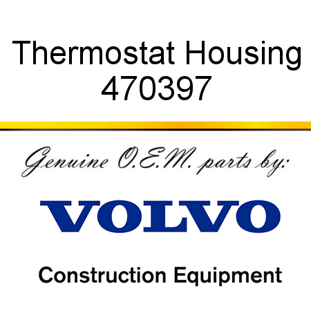Thermostat Housing 470397