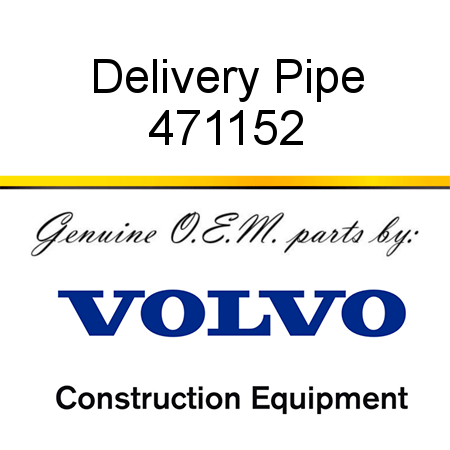 Delivery Pipe 471152