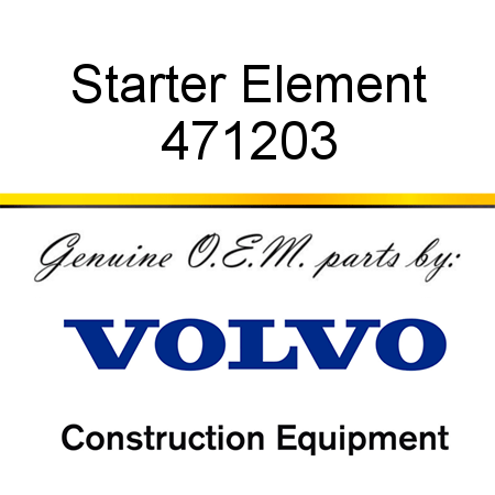 Starter Element 471203