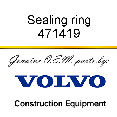 Sealing ring 471419