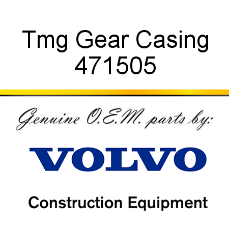Tmg Gear Casing 471505
