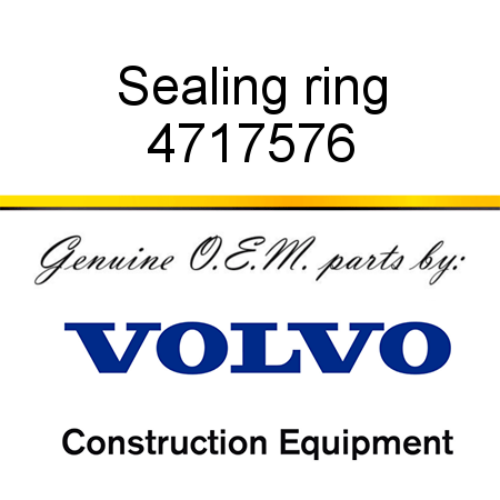 Sealing ring 4717576