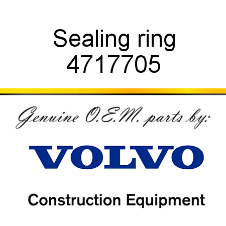 Sealing ring 4717705