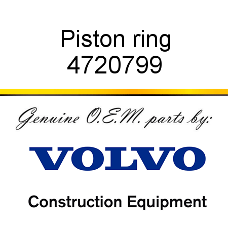 Piston ring 4720799