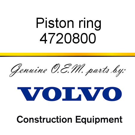 Piston ring 4720800