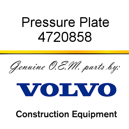 Pressure Plate 4720858