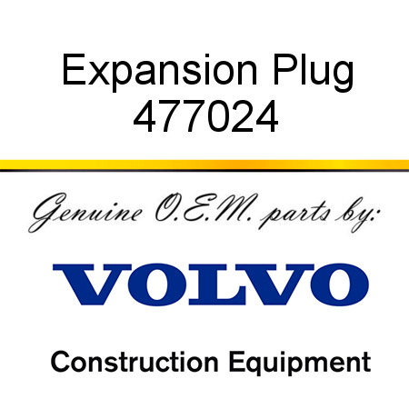 Expansion Plug 477024