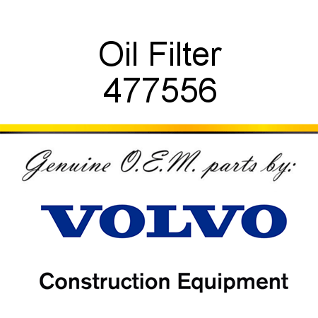Oil Filter 477556