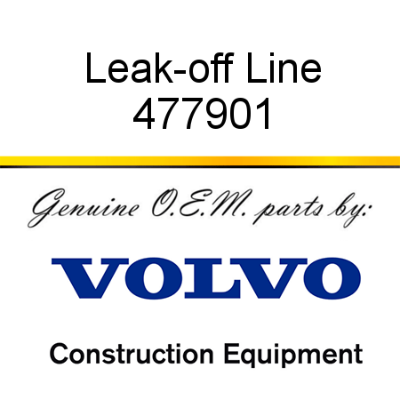 Leak-off Line 477901