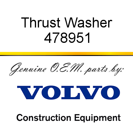 Thrust Washer 478951