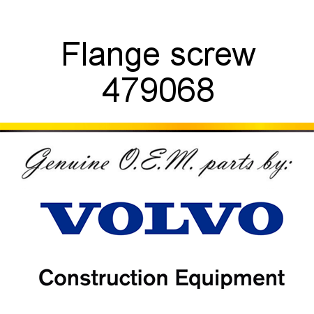 Flange screw 479068