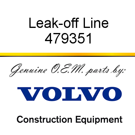 Leak-off Line 479351