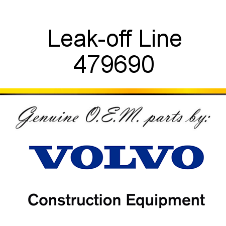 Leak-off Line 479690