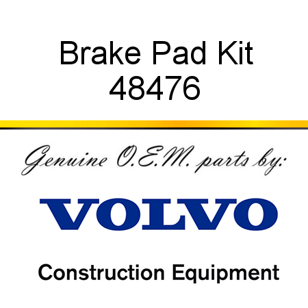 Brake Pad Kit 48476