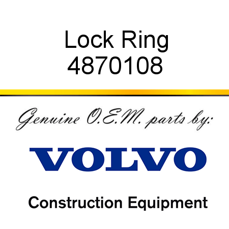Lock Ring 4870108