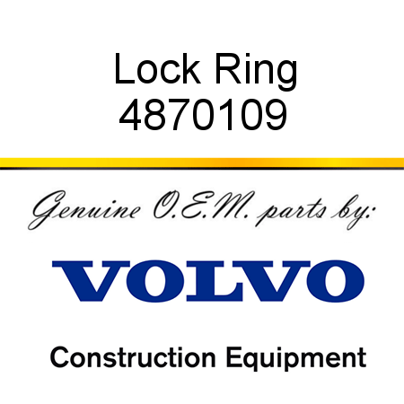 Lock Ring 4870109