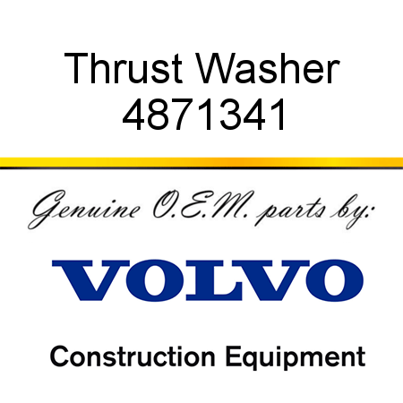 Thrust Washer 4871341