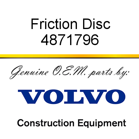 Friction Disc 4871796