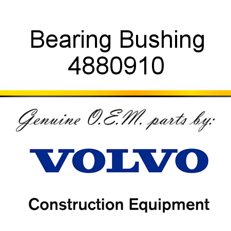Bearing Bushing 4880910