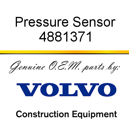 Pressure Sensor 4881371