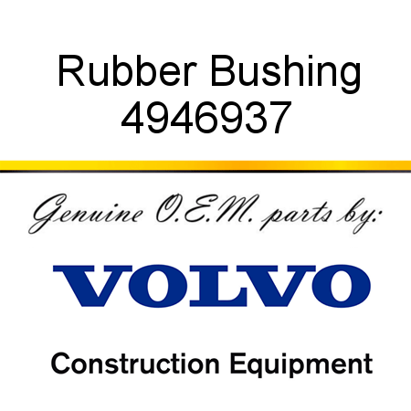 Rubber Bushing 4946937