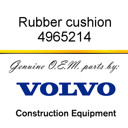 Rubber cushion 4965214