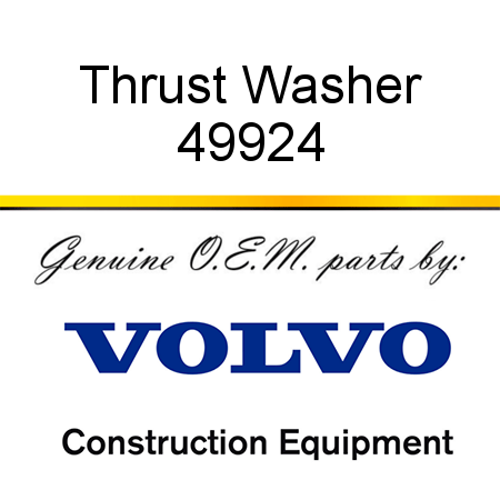 Thrust Washer 49924