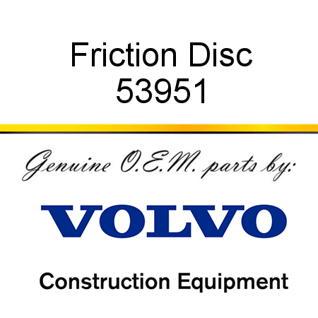 Friction Disc 53951
