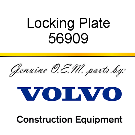 Locking Plate 56909