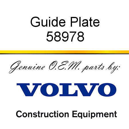 Guide Plate 58978