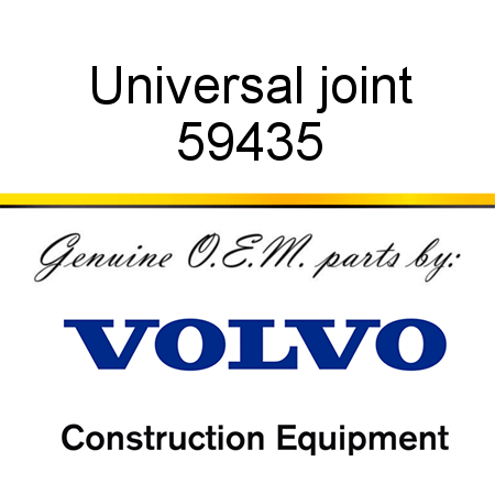 Universal joint 59435
