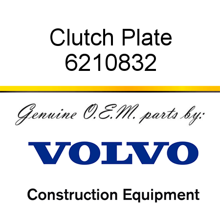 Clutch Plate 6210832