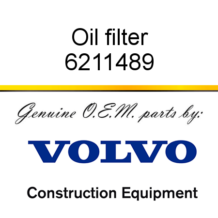 Oil filter 6211489