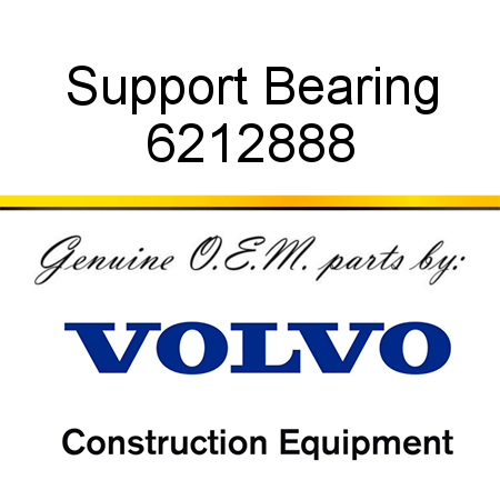 Support Bearing 6212888