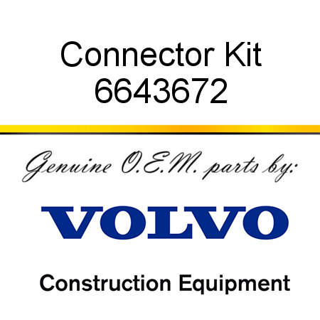 Connector Kit 6643672