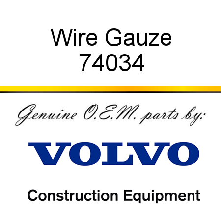 Wire Gauze 74034