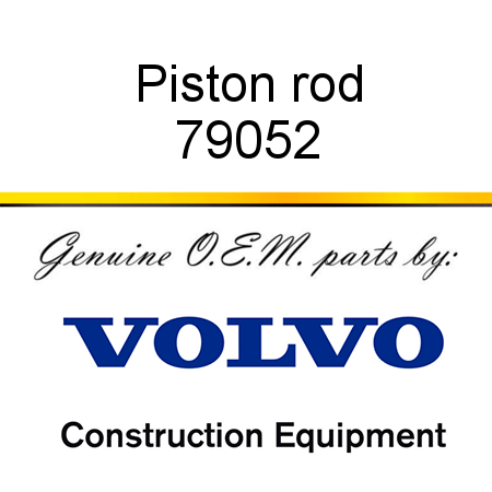 Piston rod 79052