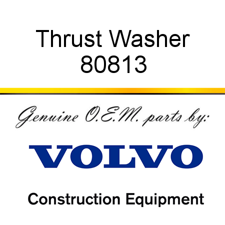 Thrust Washer 80813
