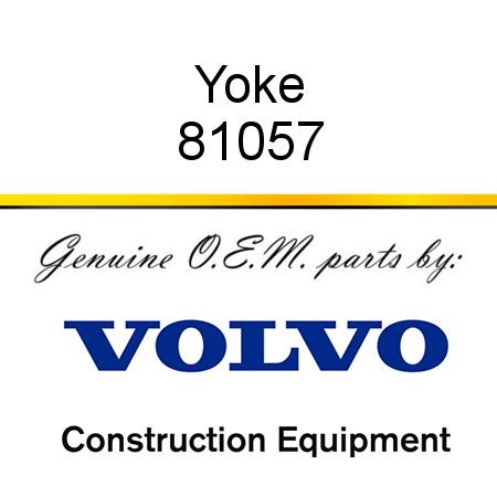 Yoke 81057