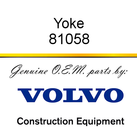 Yoke 81058