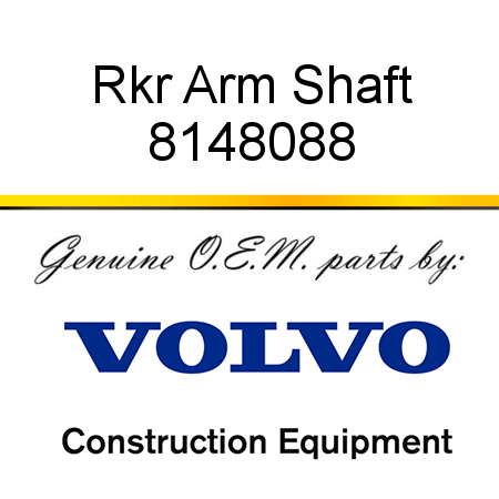 Rkr Arm Shaft 8148088