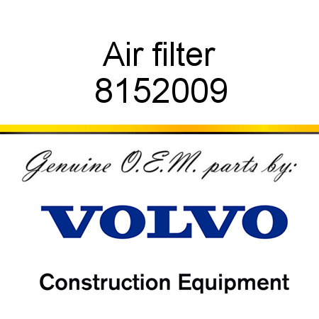 Air filter 8152009